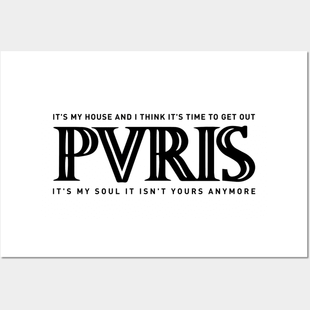 PVRIS - My House Wall Art by YoshFridays